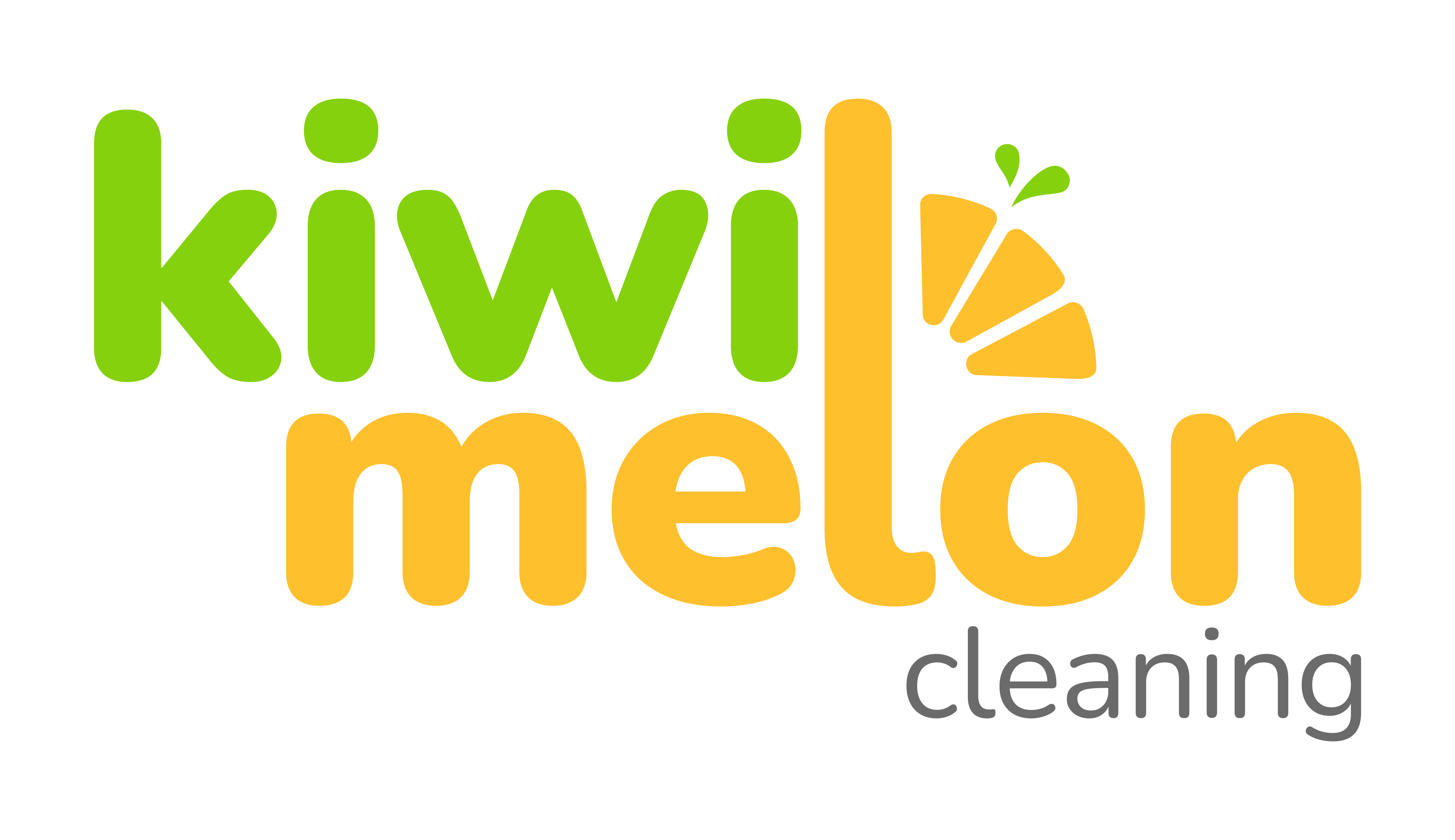 Kiwi Melon Cleaning Logo